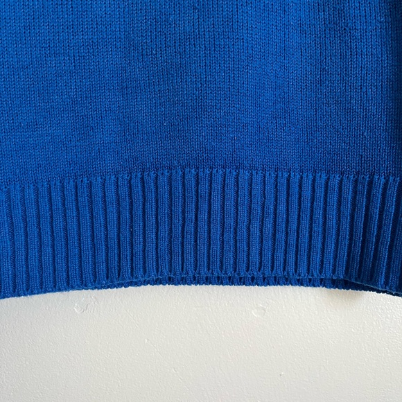 Vintage Hudson Royal Blue Crew Neck Sweater - Picture 6 of 6